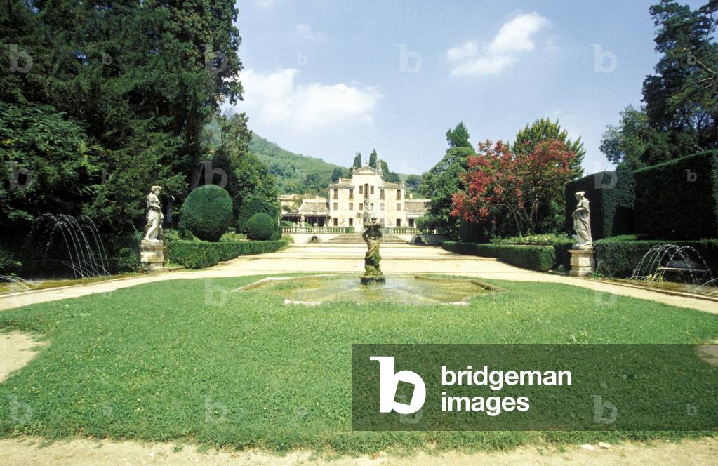 Giardino Barbarigo-Pizzoni-Ardemani, Valsanzibio, Padova, Veneto, Italia.