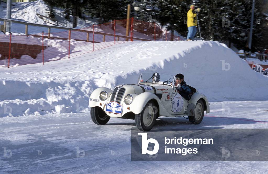 BMW 328, Winter Marathon 2004, Madonna di Campiglio, Trento, Trentino, Italy