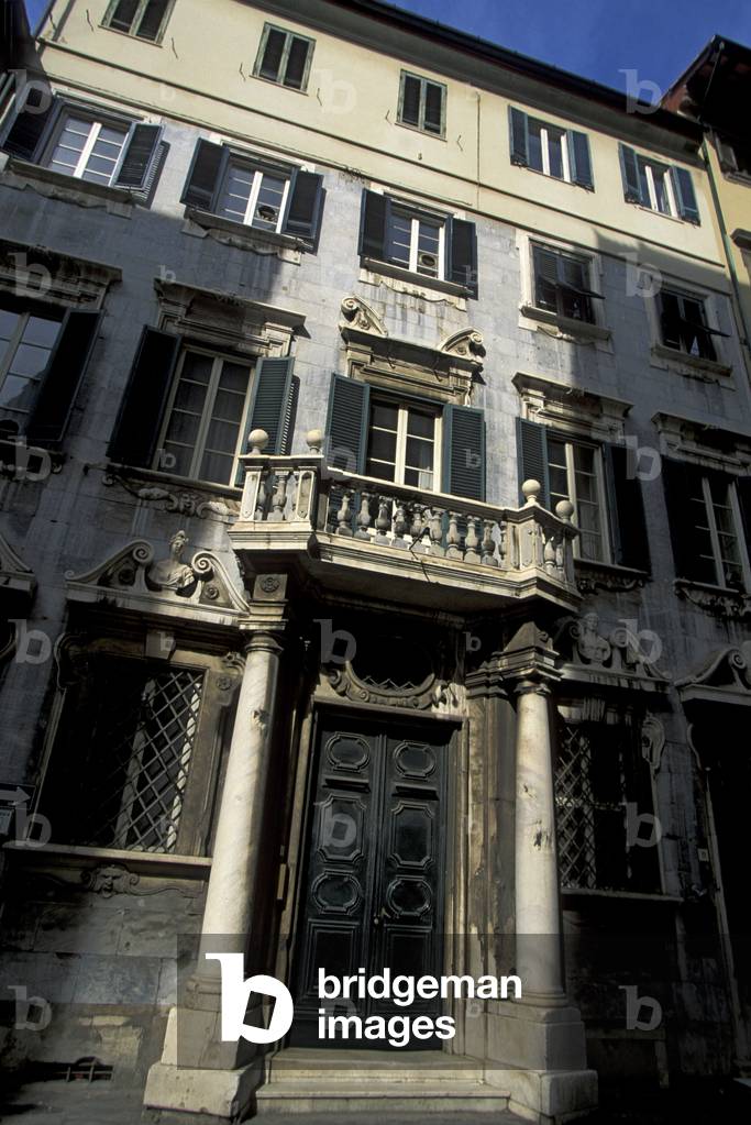 Palazzo delle Column, Via Borra, La Venezia, Livorno, Tuscany, Italy