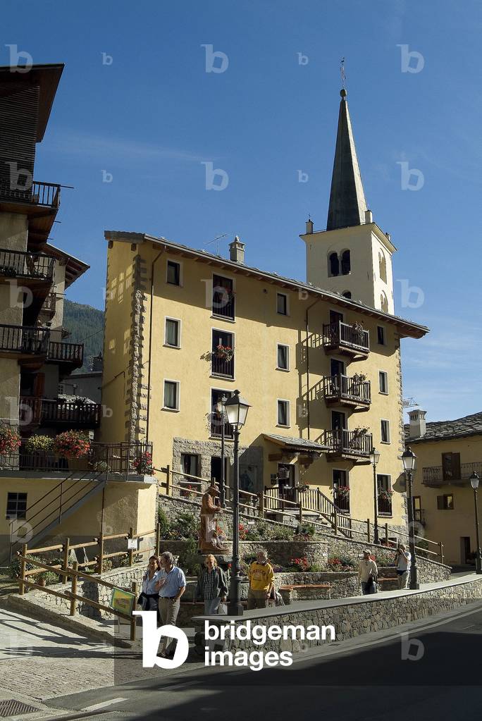 Foreshortening, Valtournenche, Valle d'Aosta, Italy