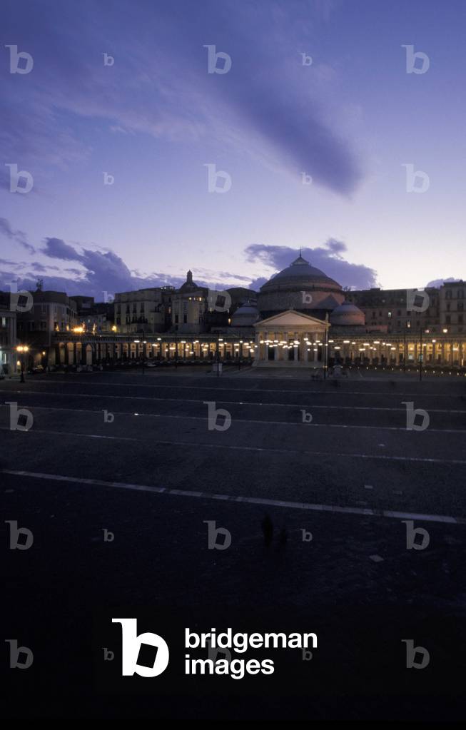 Piazza del Plebiscito (Plebiscite Square), Naples, Campania, Italy
