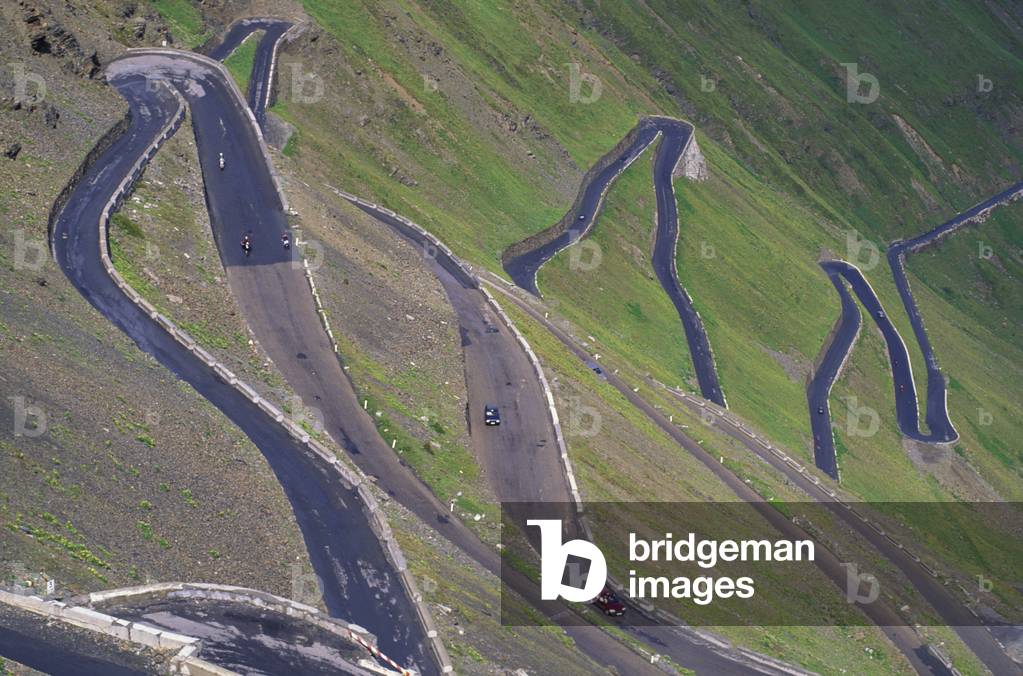 Stelvio state road, Alto Adige, Italy