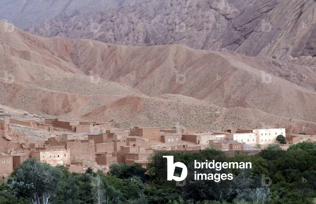 View of the casbah (kasbah), Morocco, North Africa