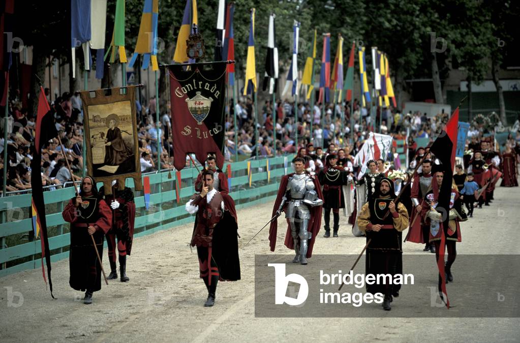 Historical procession, Ferrara, Emilia-Romagna, Italy