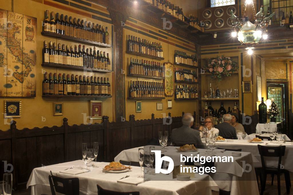 La Bottega dei Vini restaurant, Verona, Veneto, Italy.