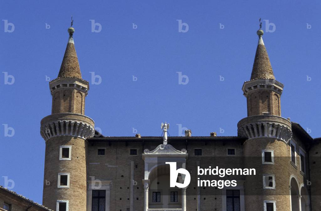 Ducale palace, Urbino, Marche, Italy