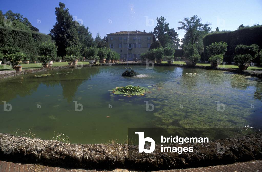 Oliva Buonvisi villa, San Pancrazio, Tuscany, Italy