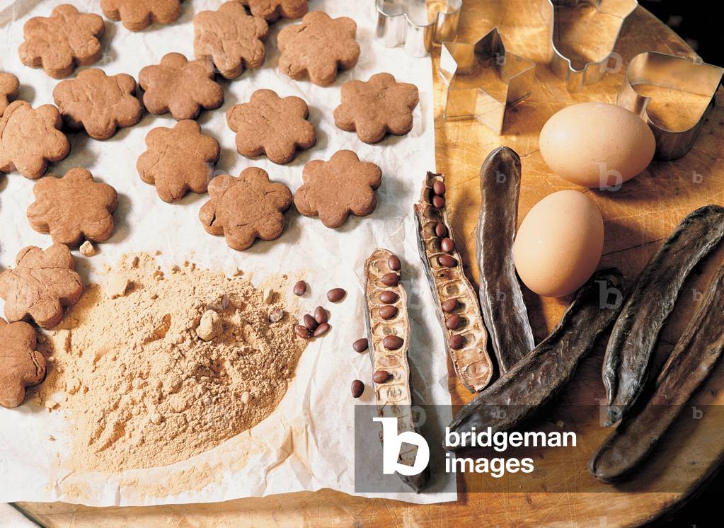 Carob biscuits, Italy