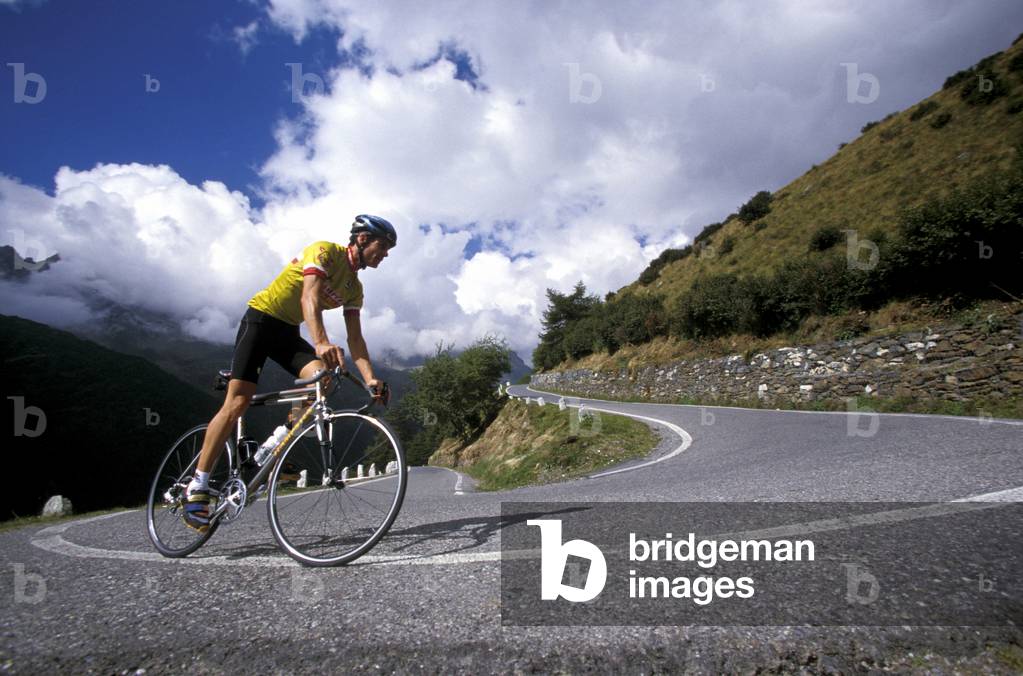 Andy Hampsten, Passo del Gavia, Parco dello Stelvio, Lombardy, Italy