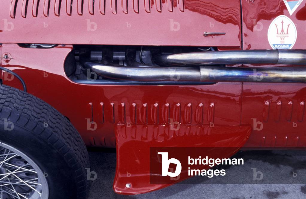 Exhaust pipes, Maserati 250 S, World Finals 2004, Monza, Lombardy, Italy