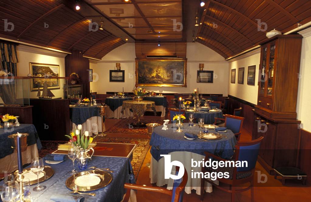 La Bitta nella Pergola restaurant, Genoa, Ligury, Italy