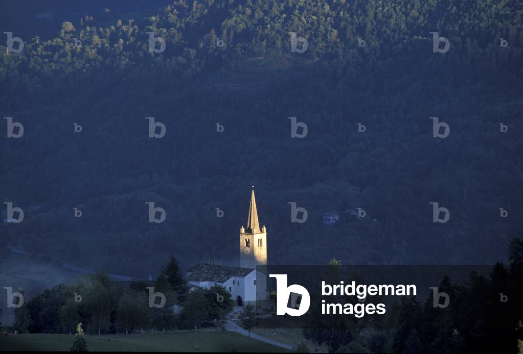 Church, Saint Nicholas, Valle d'Aosta, Italy
