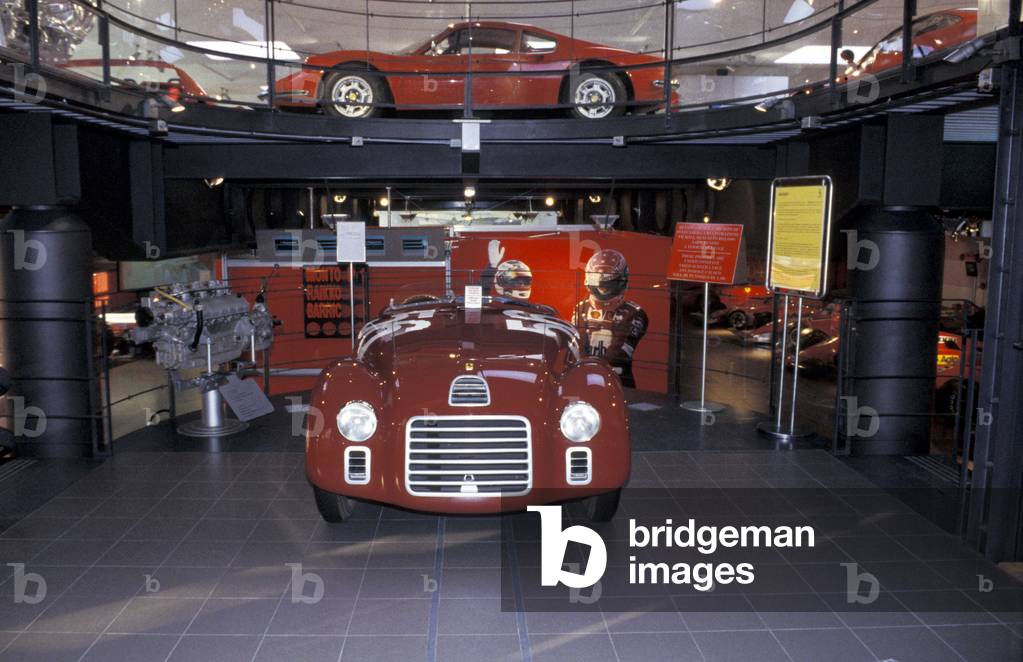 Ferrari 125-S, Galleria Ferrari museum, Maranello, Emilia Romagna, Italy