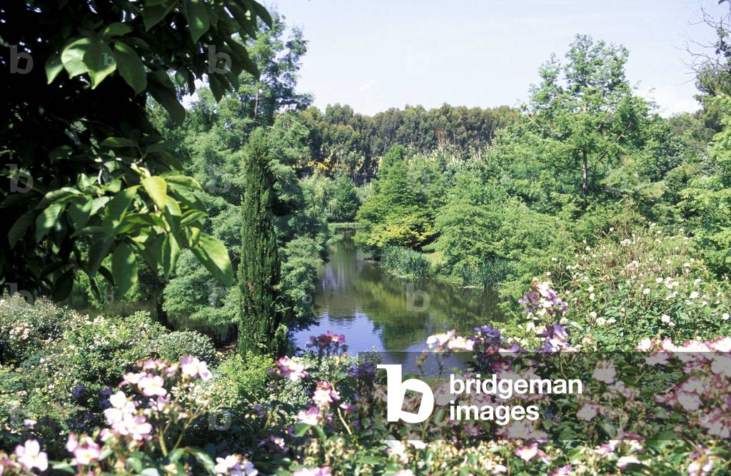 Garden of Landriana, Tor San Lorenzo, Ardea, Lazio, Italy.