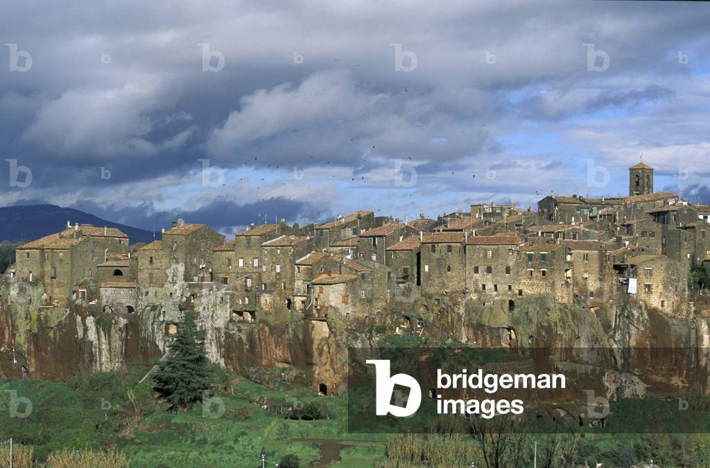 City view, Pitigliano, Tuscany, Italy