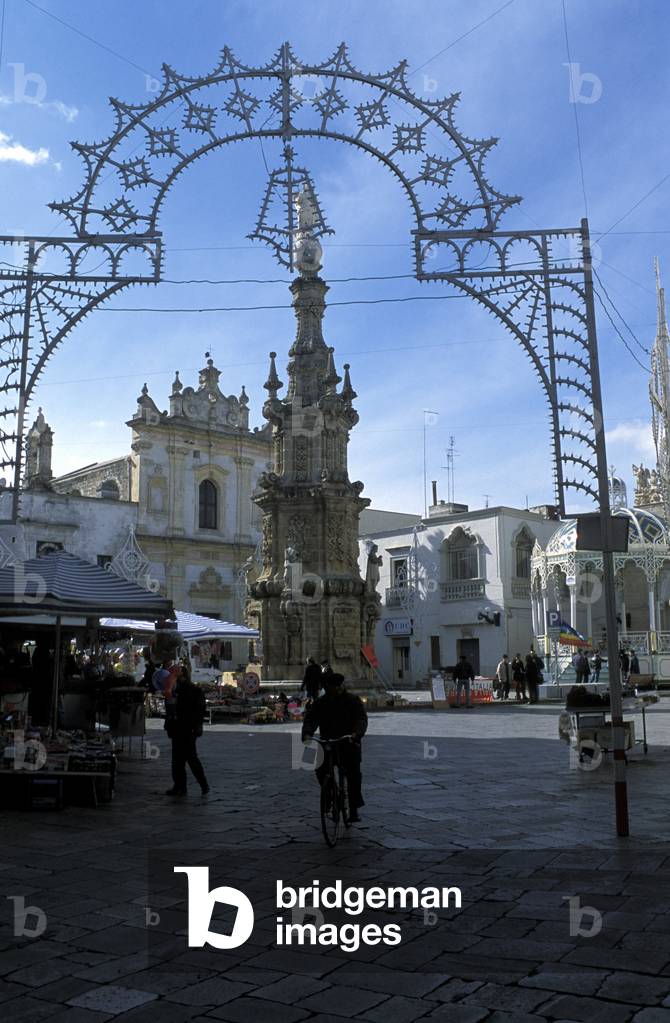 Piazza Salandra, Nardò, Puglia, Italy