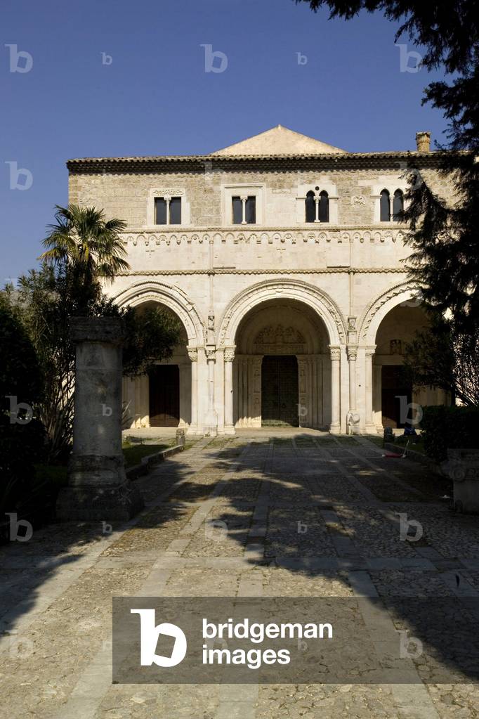 San Clemente abbey, Castiglione a Casauria, Abruzzo, Italy