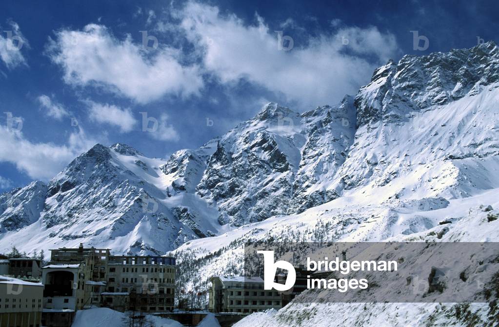 Landscape, Cervinia, Valle d'Aosta, Italy