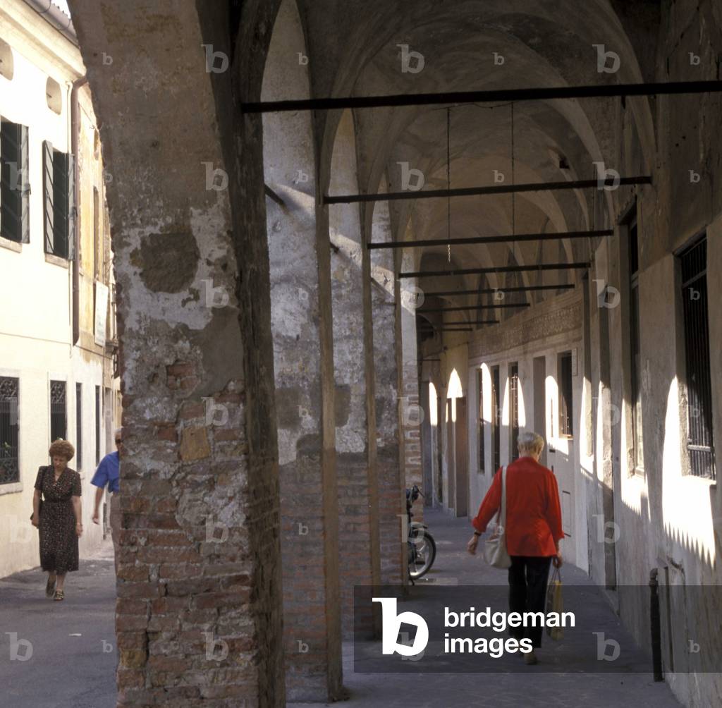 Foreshortening, Treviso, Veneto, Italy
