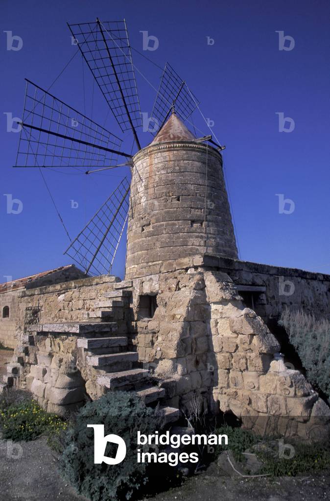 Saltworks, Nubia, Sicily, Italy