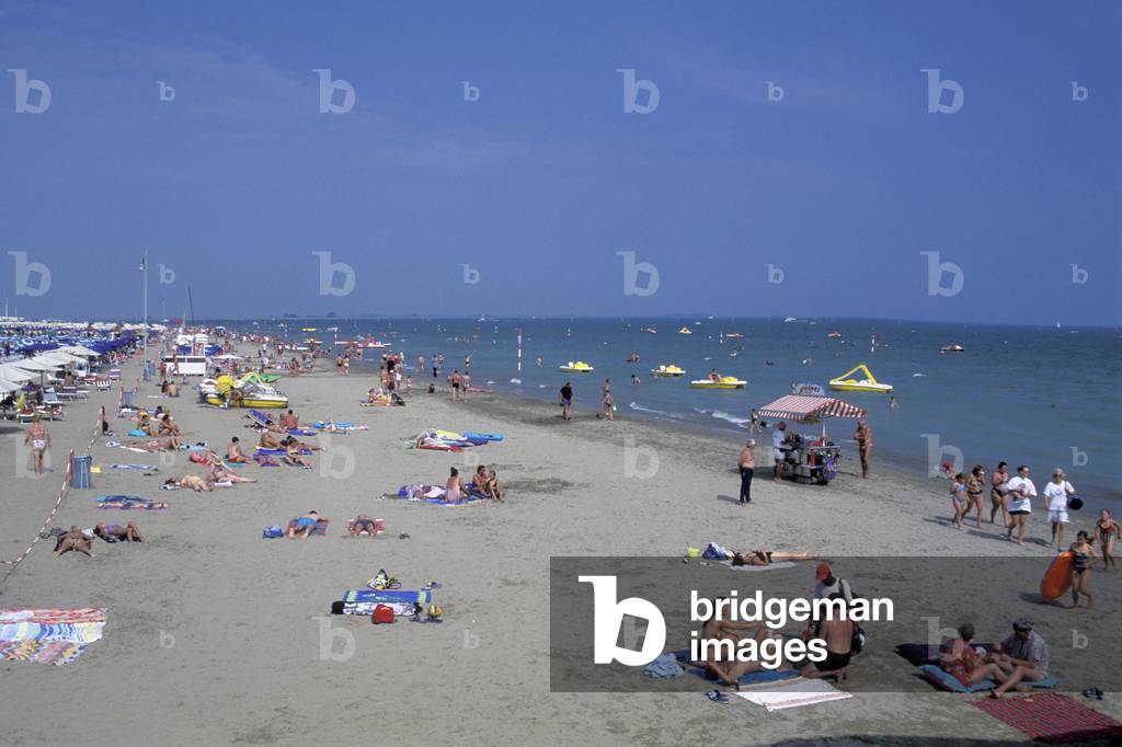 Beach, Lignano Sabbiadoro, Friuli Venezia Giulia, Italy