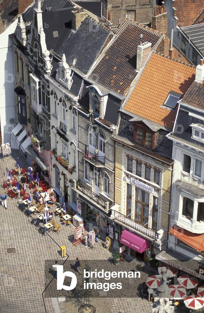 buildings in historic centre, gand, belgium