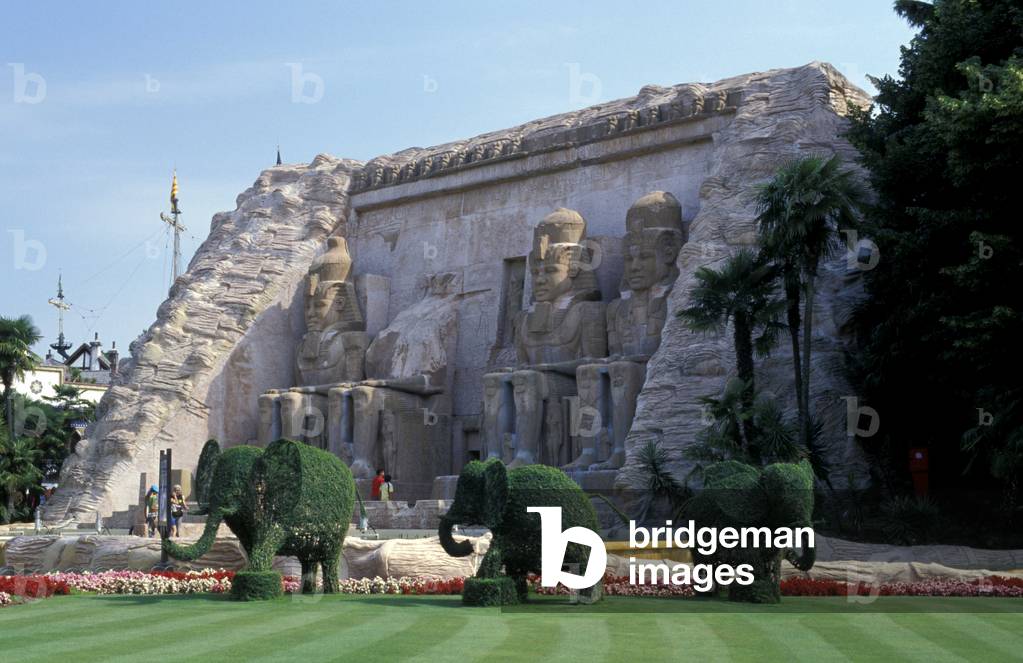 La Valle dei Re, Gardaland amusement park, Castelnuovo del Garda, Veneto, Italy