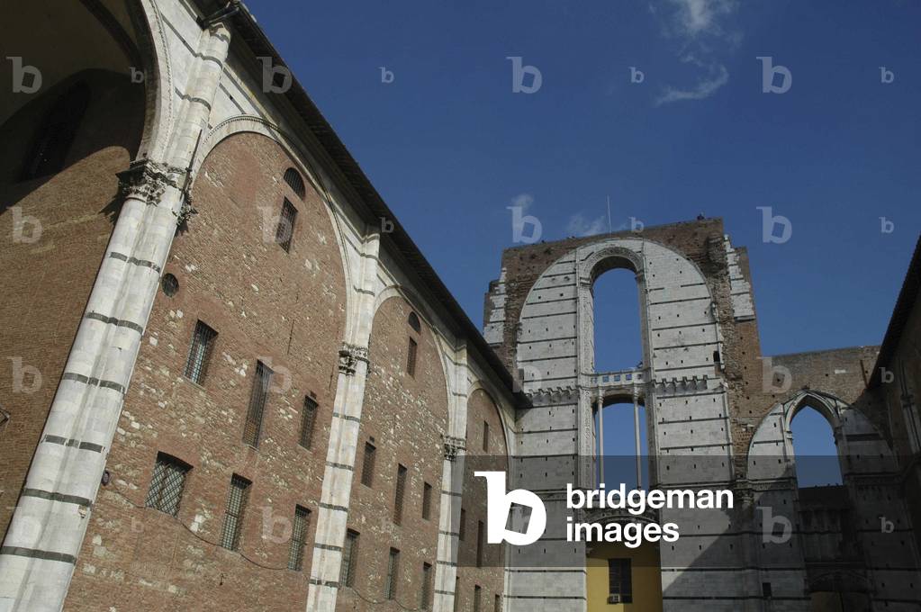 Duomo Nuovo, facade, Siena, Tuscany, Italy
