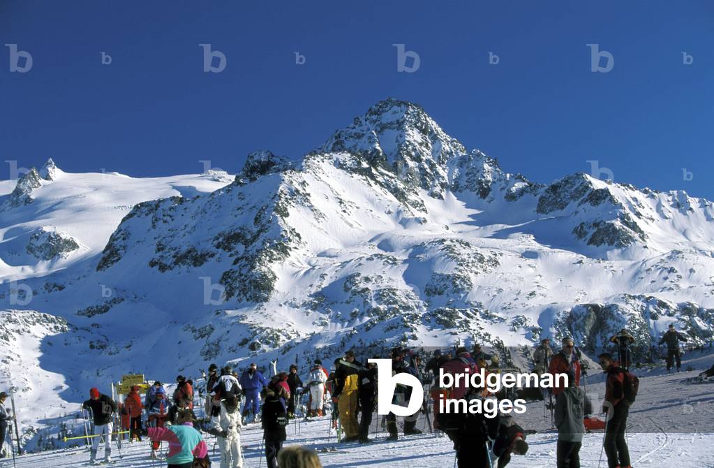 Ski run, La Thuile, Valle d'Aosta, Italy