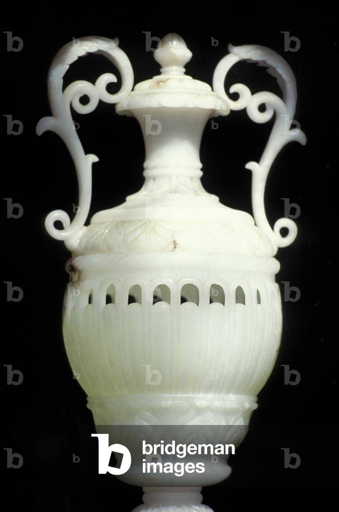 Alabaster object, Volterra, Tuscany, Italy