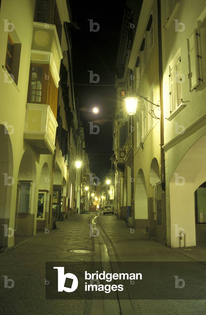 Portici street, Merano, Trentino Alto Adige, Italy