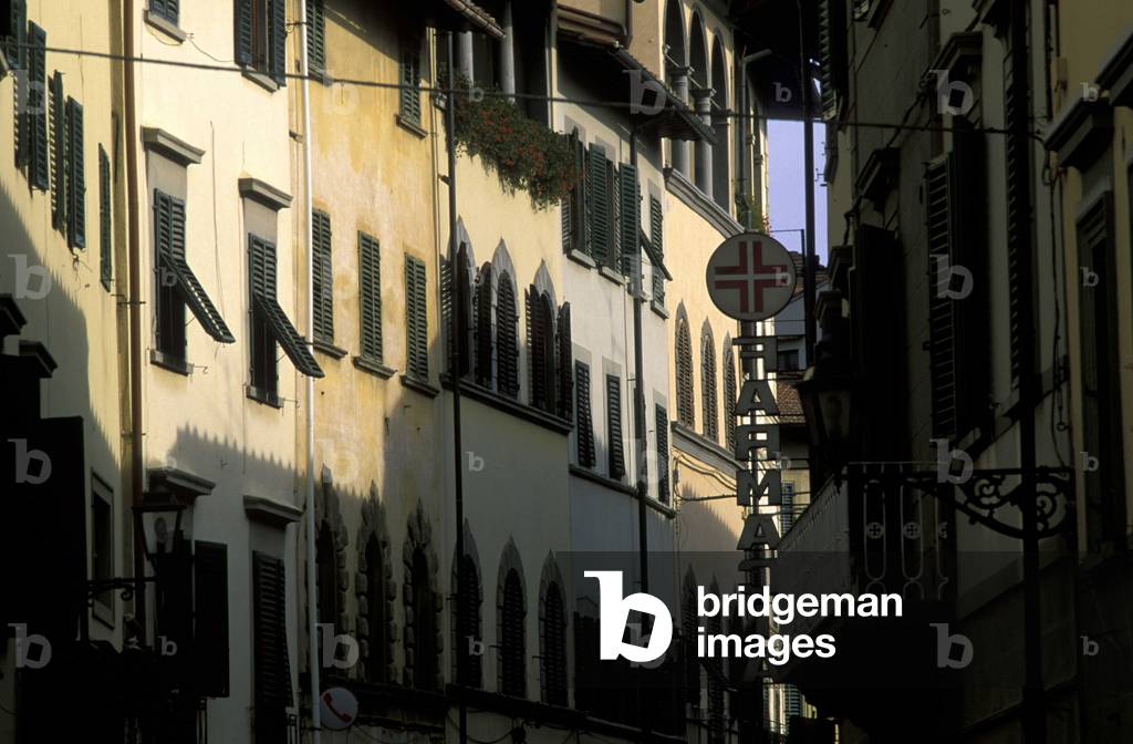 Town centre, San Casciano, Tuscany, Italy.