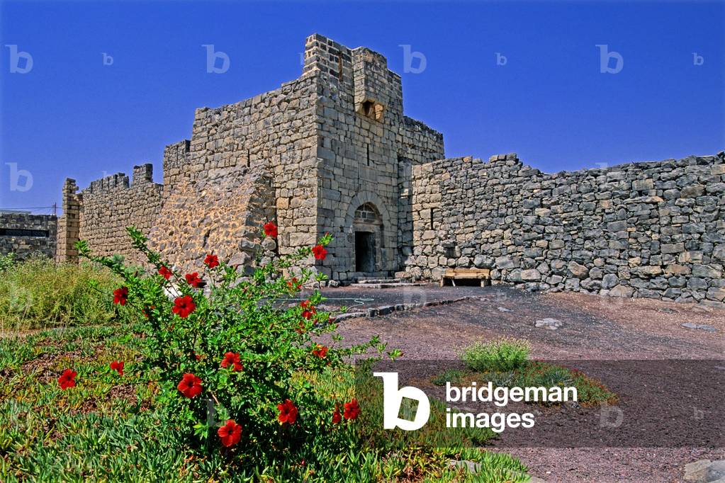 Castle, Qusar Al-Azraq desert, Jordan, Middle East