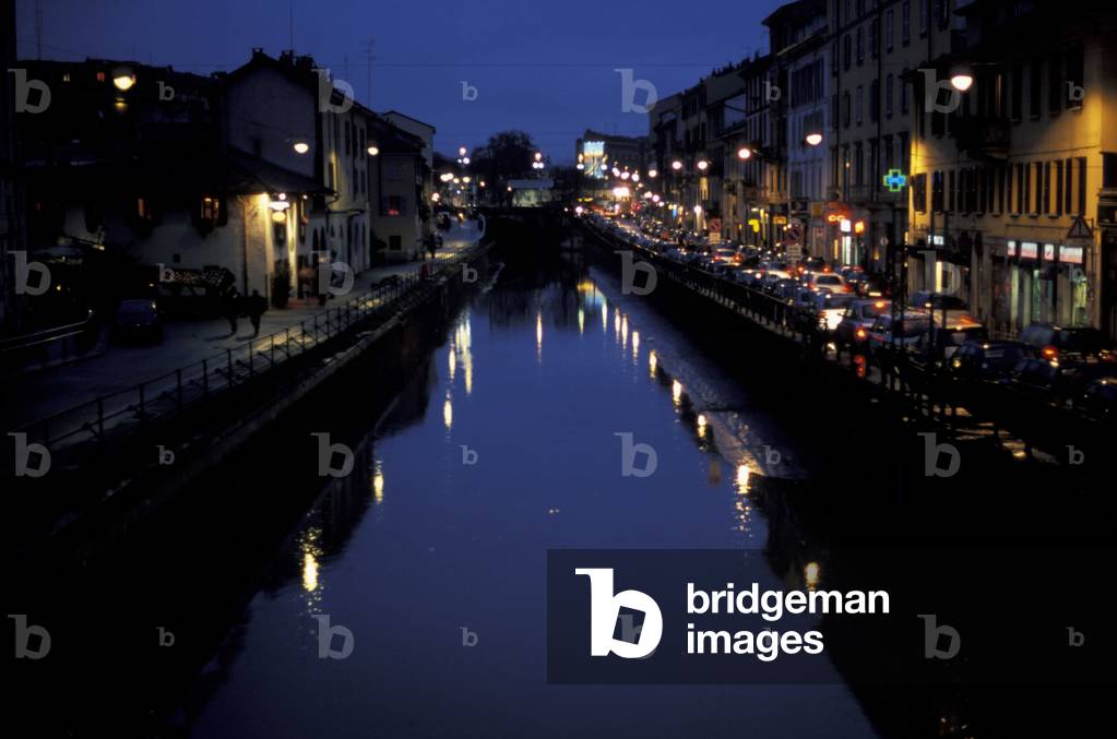 Naviglio Grande, Milan, Lombardy, Italy