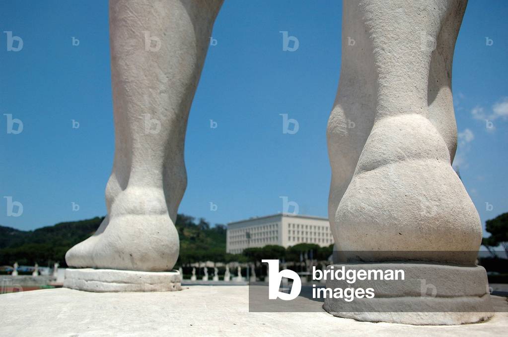 Statue, Stadio dei Marmi, Rome, Lazio, Italy
