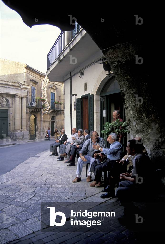 Foreshortening, Ragusa Ibla, Sicily, Italy