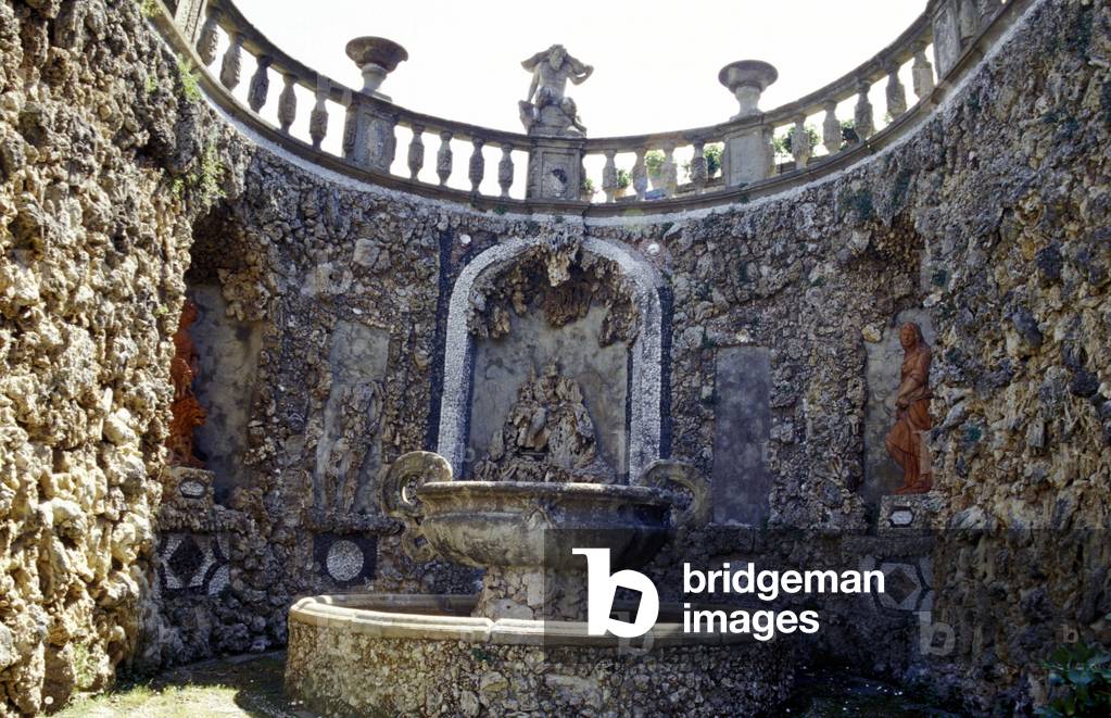 Villa Gamberaia, Settignano, Florence, Tuscany, Italy.