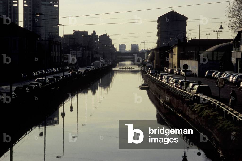 Naviglio Grande, Milan, Lombardy, Italy