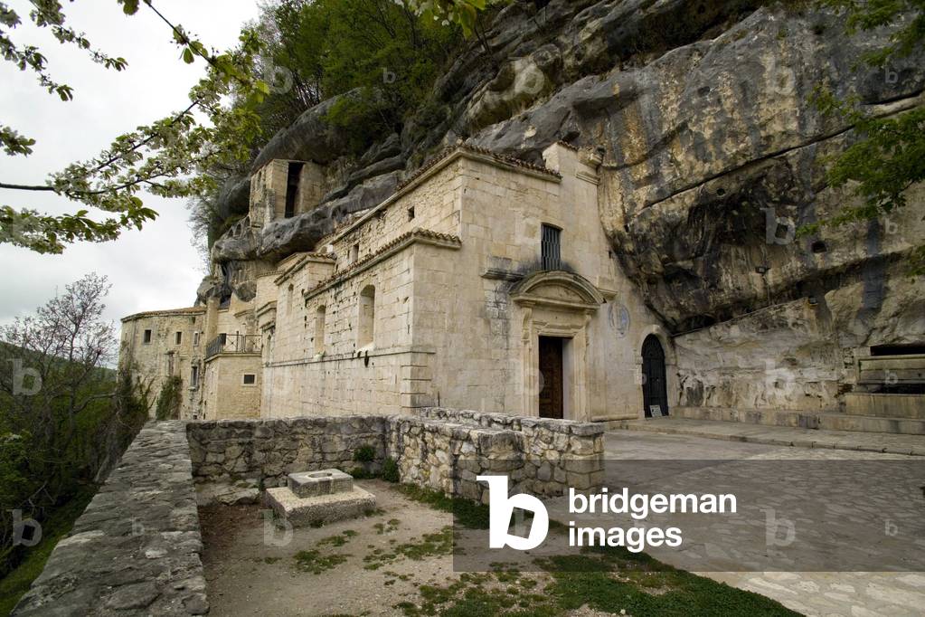 Hermitage, Roccamorice, Majella national park, Abruzzo, Italy