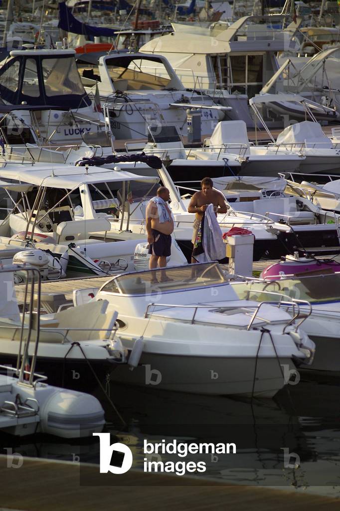 Harbour, Salerno, Campania, Italy
