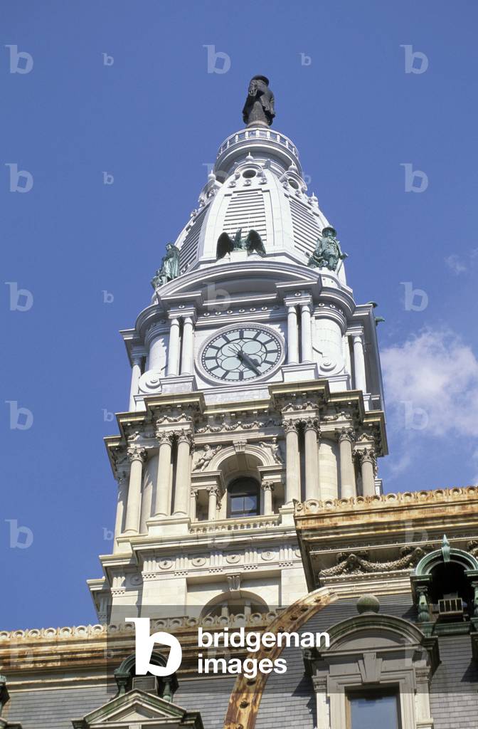 city hall, philadelphia, usa