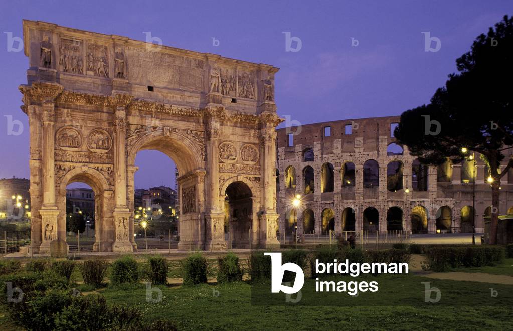 Arco di Costantino, Colosseo, Rome, Lazio, Italy