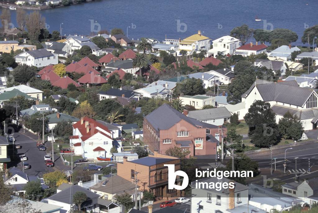 Cityscape, Devonport, North Island, New Zealand, Pacific