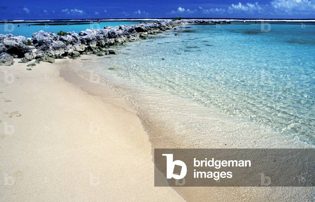 Beach, Guadeloupe, French Antilles, West Indies, Central America