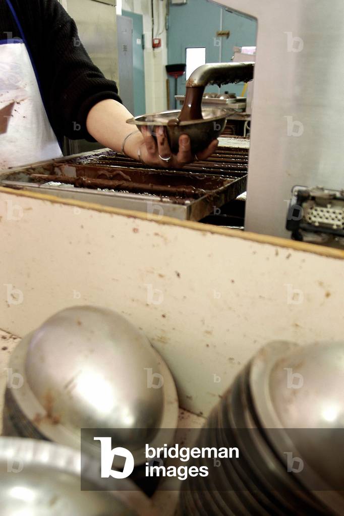 Easter egg, Spes factory, Turin, Piedmont, Italy