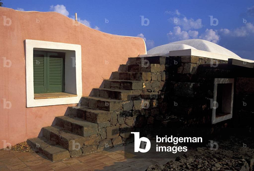 Typical architecture, Pantelleria island, Sicily, Italy