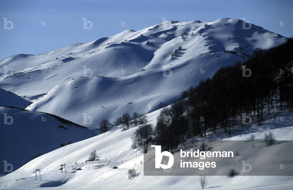 Landscape, Campitello Matese, Molise, Italy