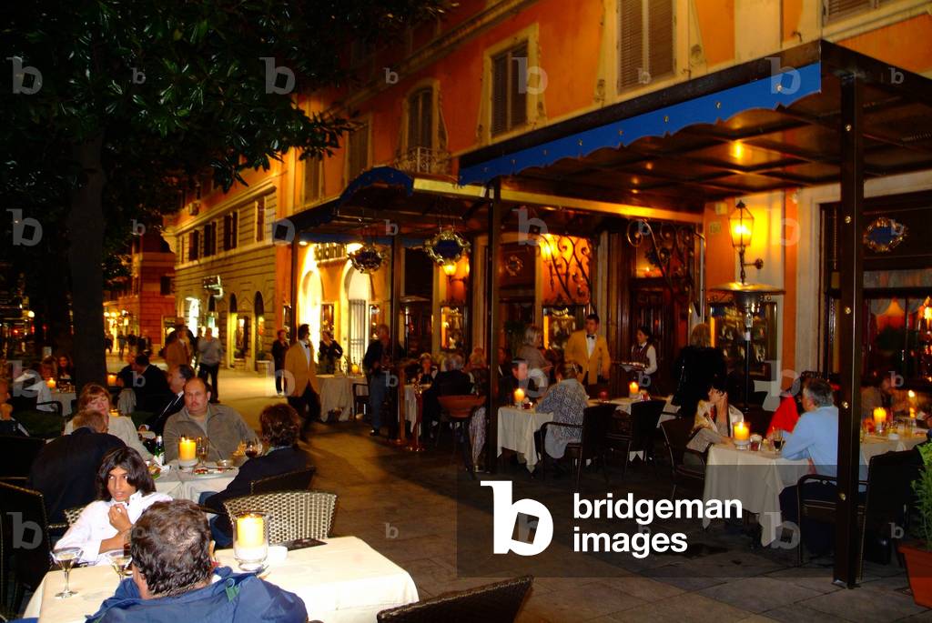 Coffee shop, Rome International Film Festival, Rome, Lazio, Italy