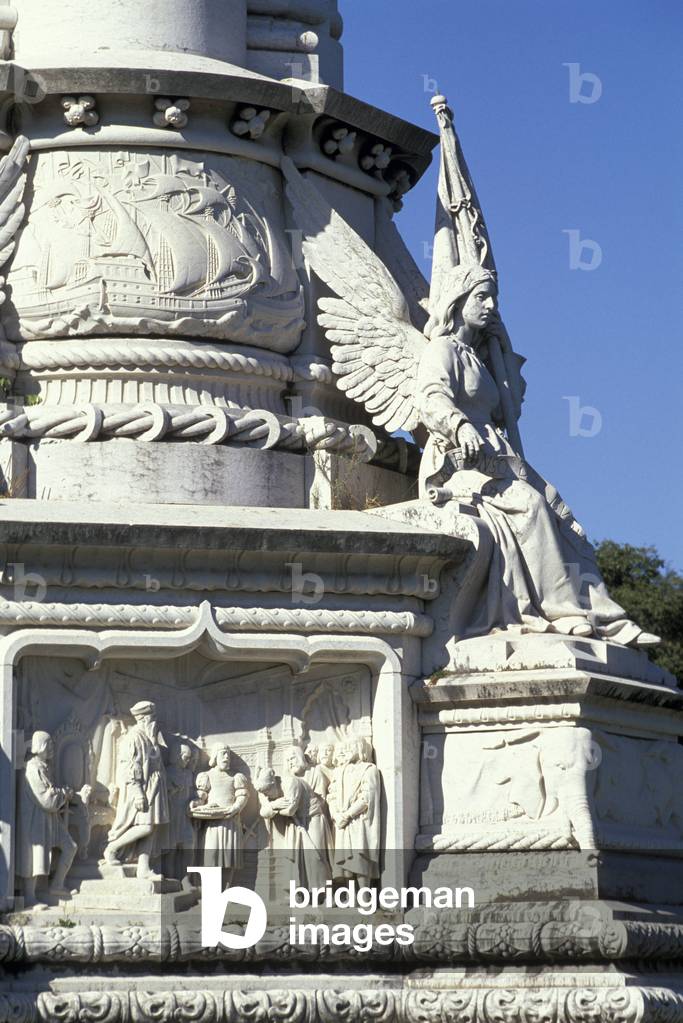 denkmal in den belem gärten, lissabon, portugal