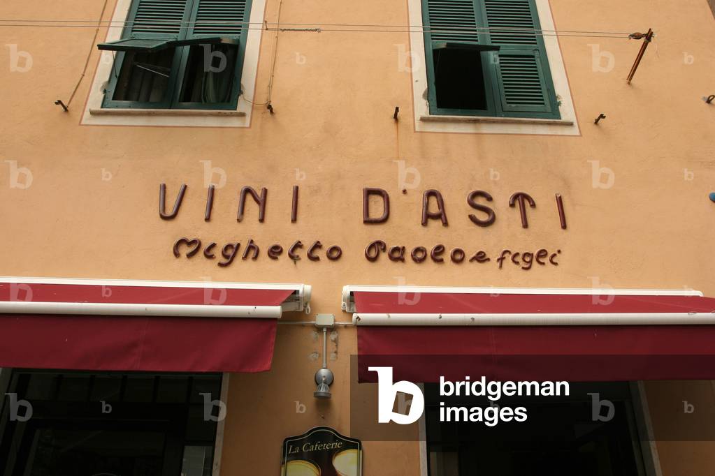 Shop sign, Savona, Ligury, Italy